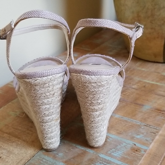 INC 🍑Peach Wedge Sandal - SZ 10 - Picture 7 of 11